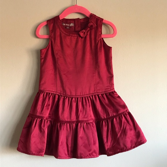 Old Navy Other - Old Navy Dark Red Sleeveless Girls Dress Size 2T